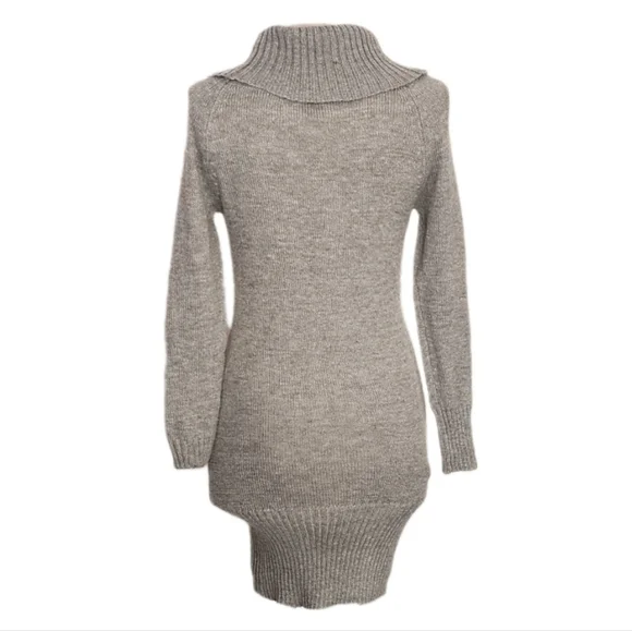 RUE 21 Dress Cable Detail Knit Sweater Gray M - Picture 6 of 15